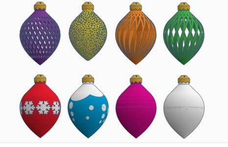 Printable Christmas Hanging Decoration