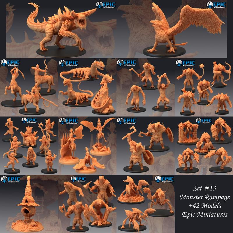 Monster Rampage Set / Classic Encounters Collection / Pre-Supported
