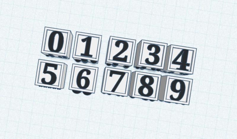 Braille numerals