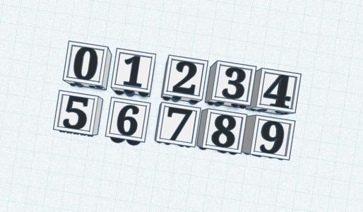 Braille numerals