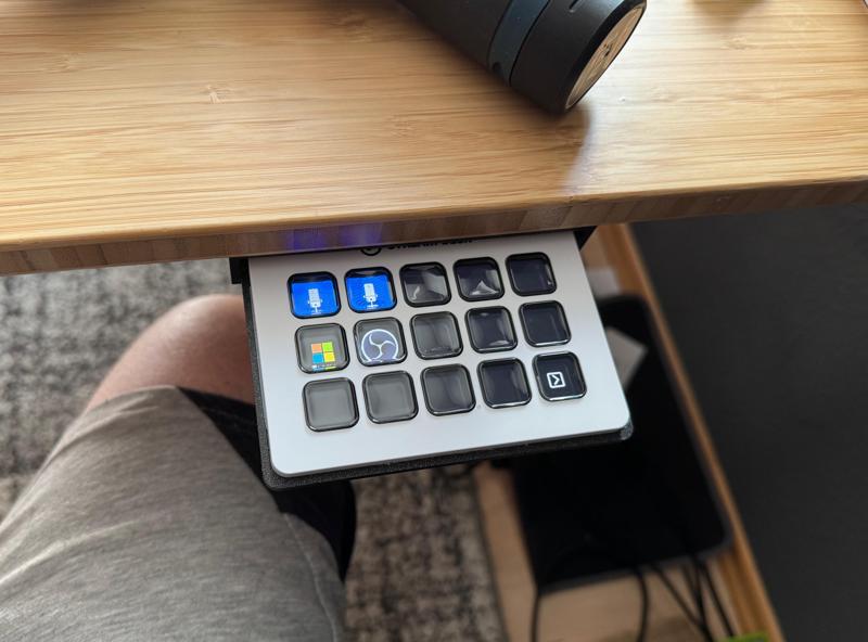 elgato Stream Deck MK.2 Under Desk Drawer