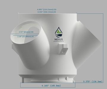 Nexus Hydroponics Optimized M4 4-Plant Hydroponic Grow Module