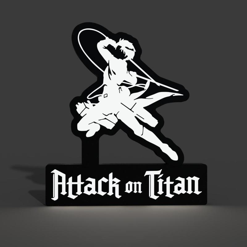 Levi Ackerman AOT Lightbox LED Lamp