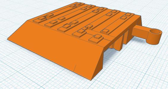 Track Bumper Adapted to work with Piko Train Tracks