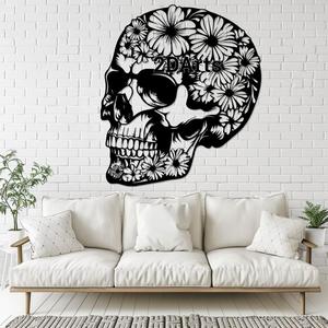 Flower Skull 2D Wall Art/Window Art