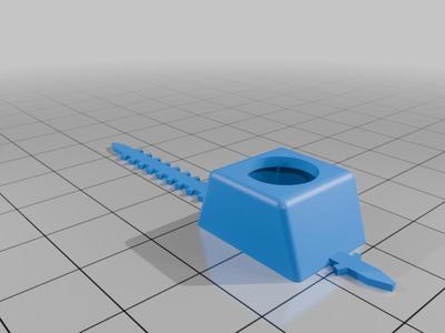 DJI O4 Camera Mount for Fractal Engineering Frame