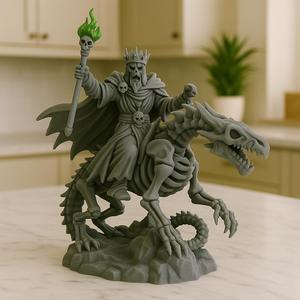 Necromancer King atop Bone Wyrm