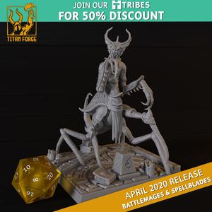Mantis - Battlemages & Spellblades - Titan Forge Miniatures April 2020