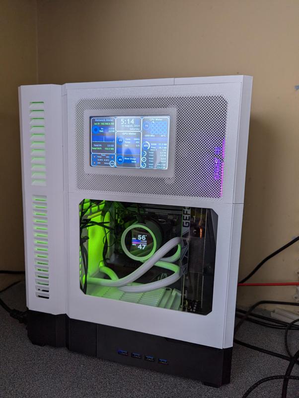 MODCASE ITX-2 addon 280AIO unit