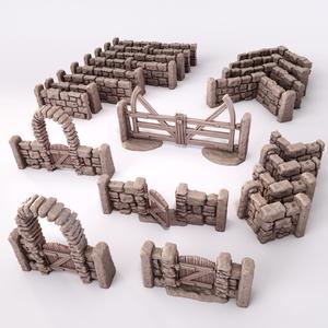 Garden Walls & Countryside Fences