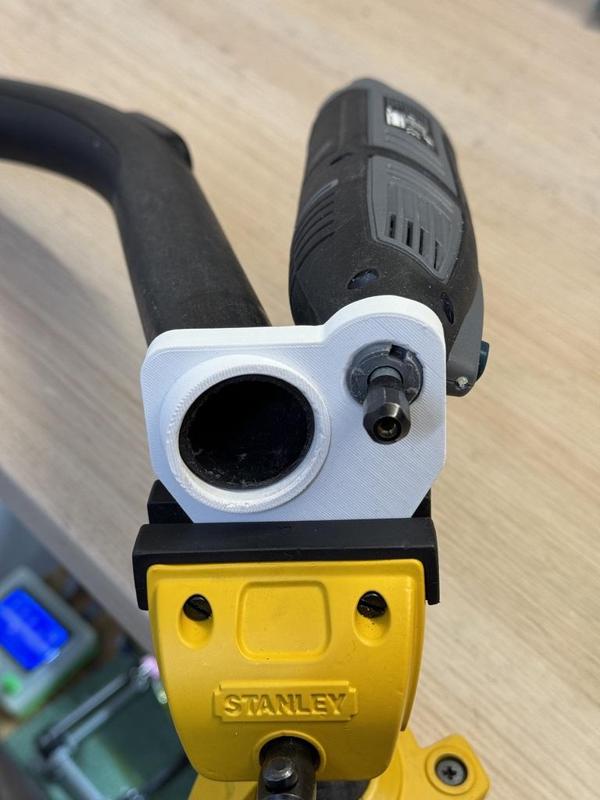 Dremel Mount with Vacuum Adapter