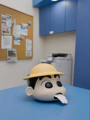 Shin-chan Tissue Box