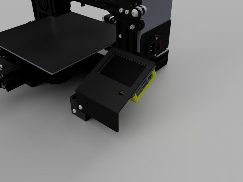 Inland 3.5" Display Ender 3 Mount rpi 4