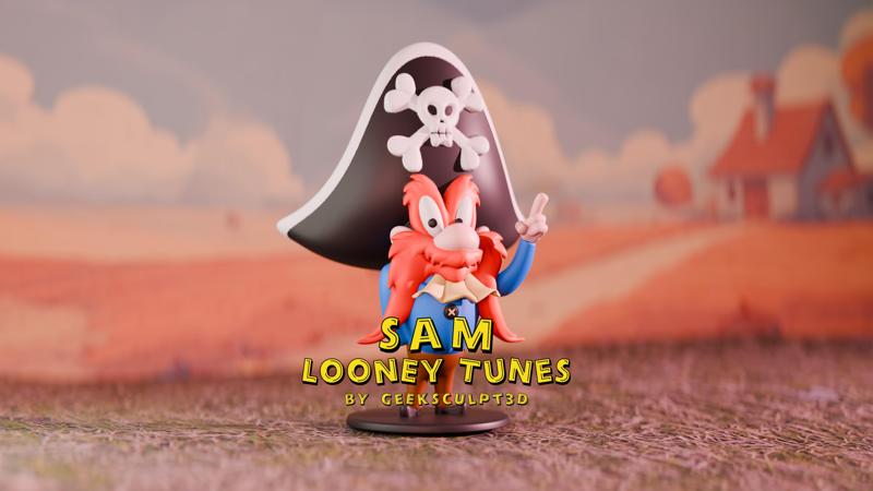 Looney Tunes Yosemite Sam Figure for Cartoon Fans
