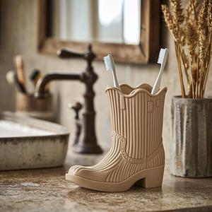 Cowboy Boot Multi-Purpose Holder - Wild West Inspired Decor