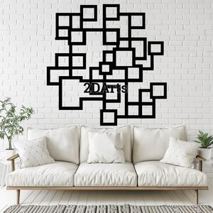 Square Art 2D Wall Art/Window Art - Digital STL & SVG Files for 3D Printing and Laser Cutting