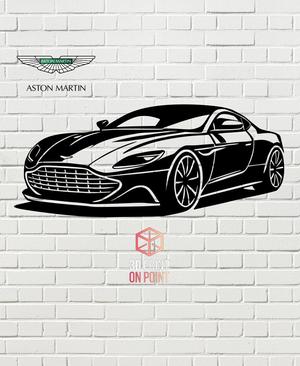 ASTON MARTIN DB - 2D WALL ART #2