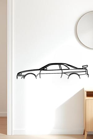 GTR R34 Wall Art, Wall Decor, Home Decor