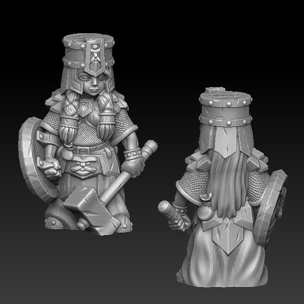 Dwarf warrior