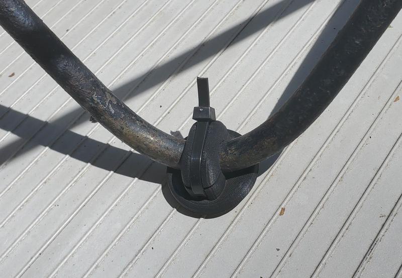 Glider foot adapters for Butterfly Chair