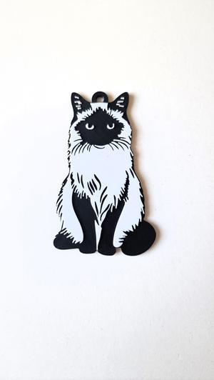 Balinese keychain+magnet