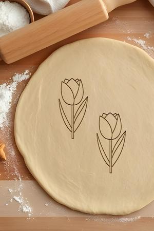 Tulip Cookie Cutter, Biscuit Cutter