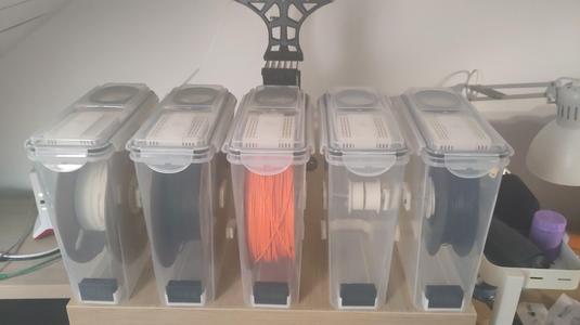 Mounts for "Filament Dry box cheap and simple"