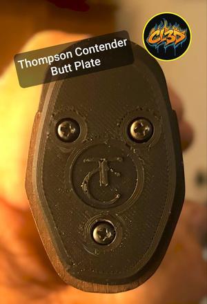 Thompson Contender Butt Cover Replacement / Mod