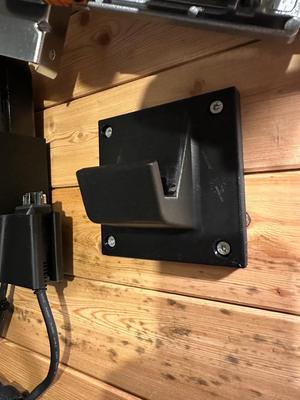 Wall mount for Bosch Powerpack 725 battery for electric bicycle / cargo bike