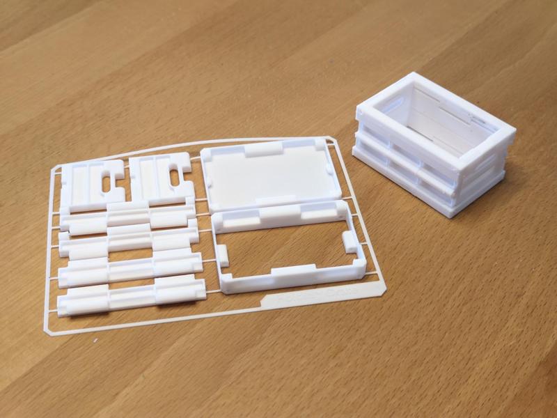 Mini Fold-Flat Crate Kit - Filament Hinge
