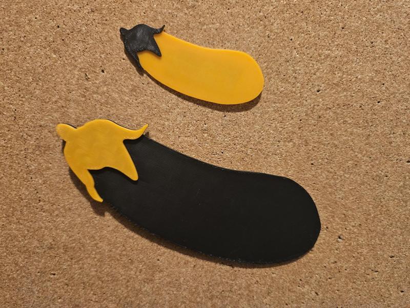 Spooky Eggplant Emoji - Quick n Easy