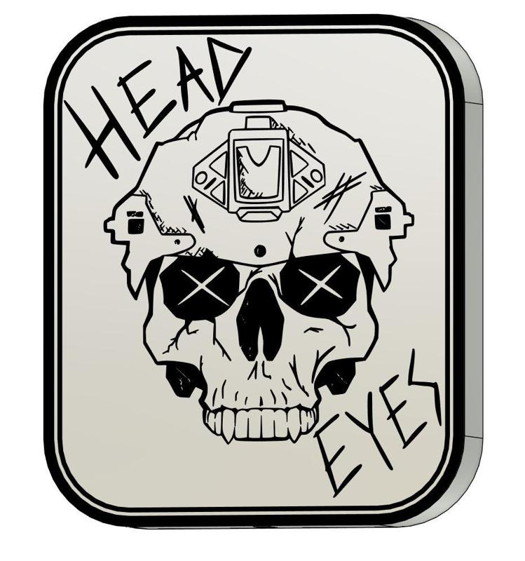 Escape From Tarkov Head, Eyes Light box