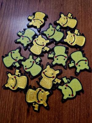Silly Pikachu Keychain