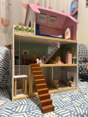 Stairs for a dollhouse from LIDL