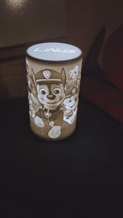 Nightlamp Paw Patrol