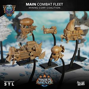 Mining Corp. Coalition Main Combat Fleet