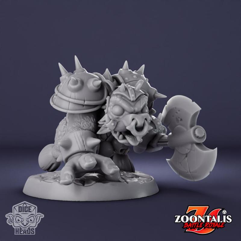 Tuskor Ogre 50mm (pre-supported included)
