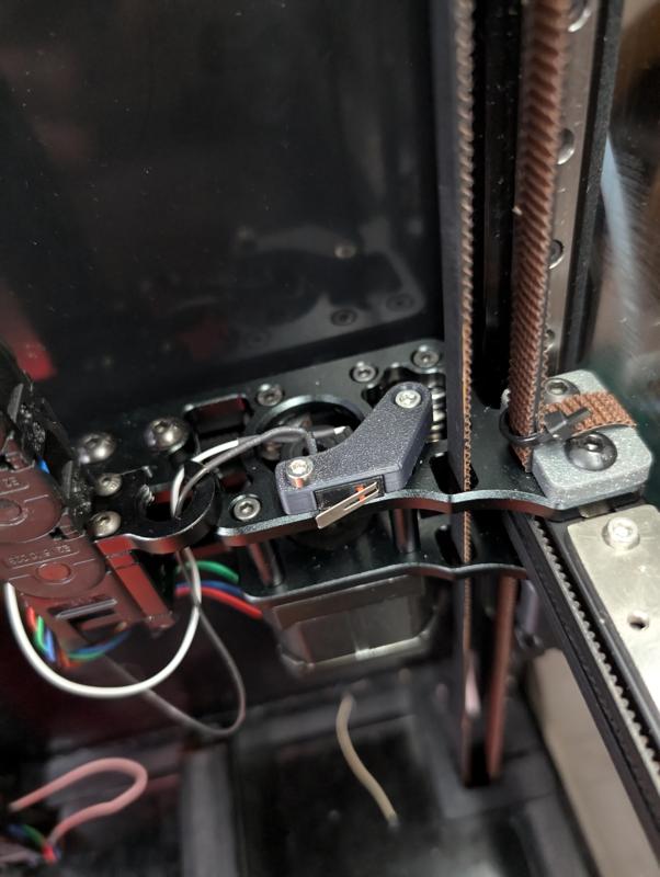 Fysetc Voron Y Rear Endstop Mount for D2F Switch