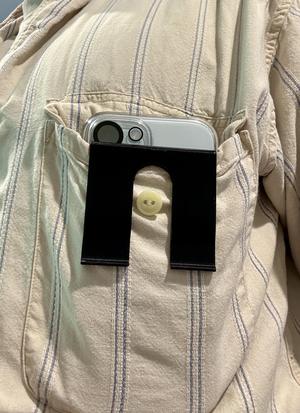 PocketMag iPhone Magsafe Shirt Pocket Mount / Holster