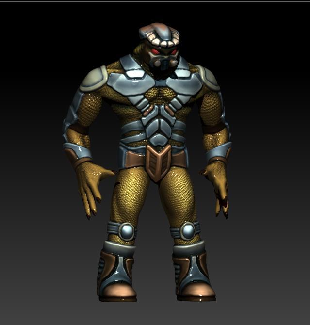 Unreal Gold - Skaarj Merc 1