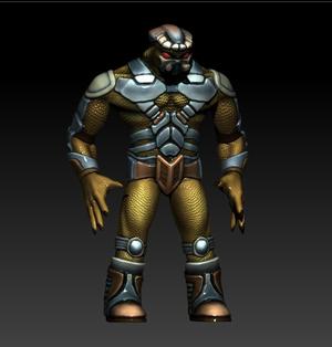 Unreal Gold - Skaarj Merc 1