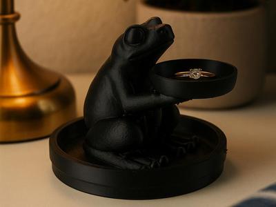 Frog Ring Holder Tray – Cute Jewelry Dish