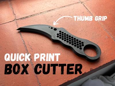 Talon Knife - Box Cutter
