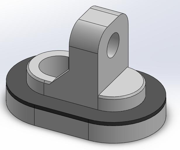 Honda nc700x indicator mounting part