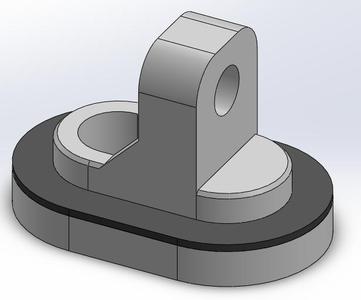 Honda nc700x indicator mounting part