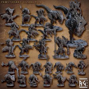 Frostheart Lizardmen (Complete Set - 45)