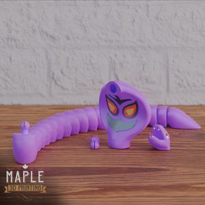 Articulating Arbok - Print in Place