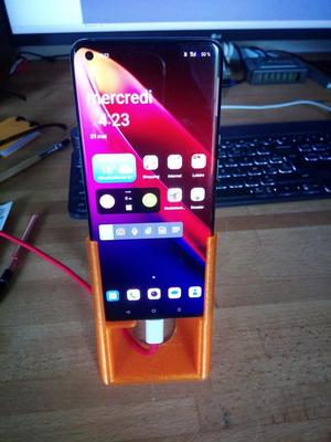 One+ 9 Pro Smartphone Support Le2123. Freecad source file provided