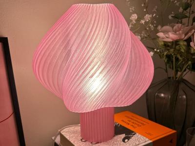 Soft Serve-Inspired Table Lamp