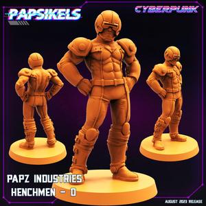 PAPZ INDUSTRIES HENCHMEN D